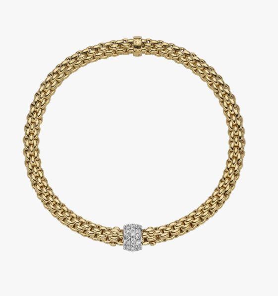 Solo Collection Flex'it Bracelet with .29 Carat Weight in Diamonds