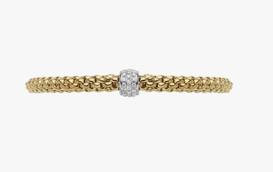 Solo Collection Flex'it Bracelet with .29 Carat Weight in Diamonds