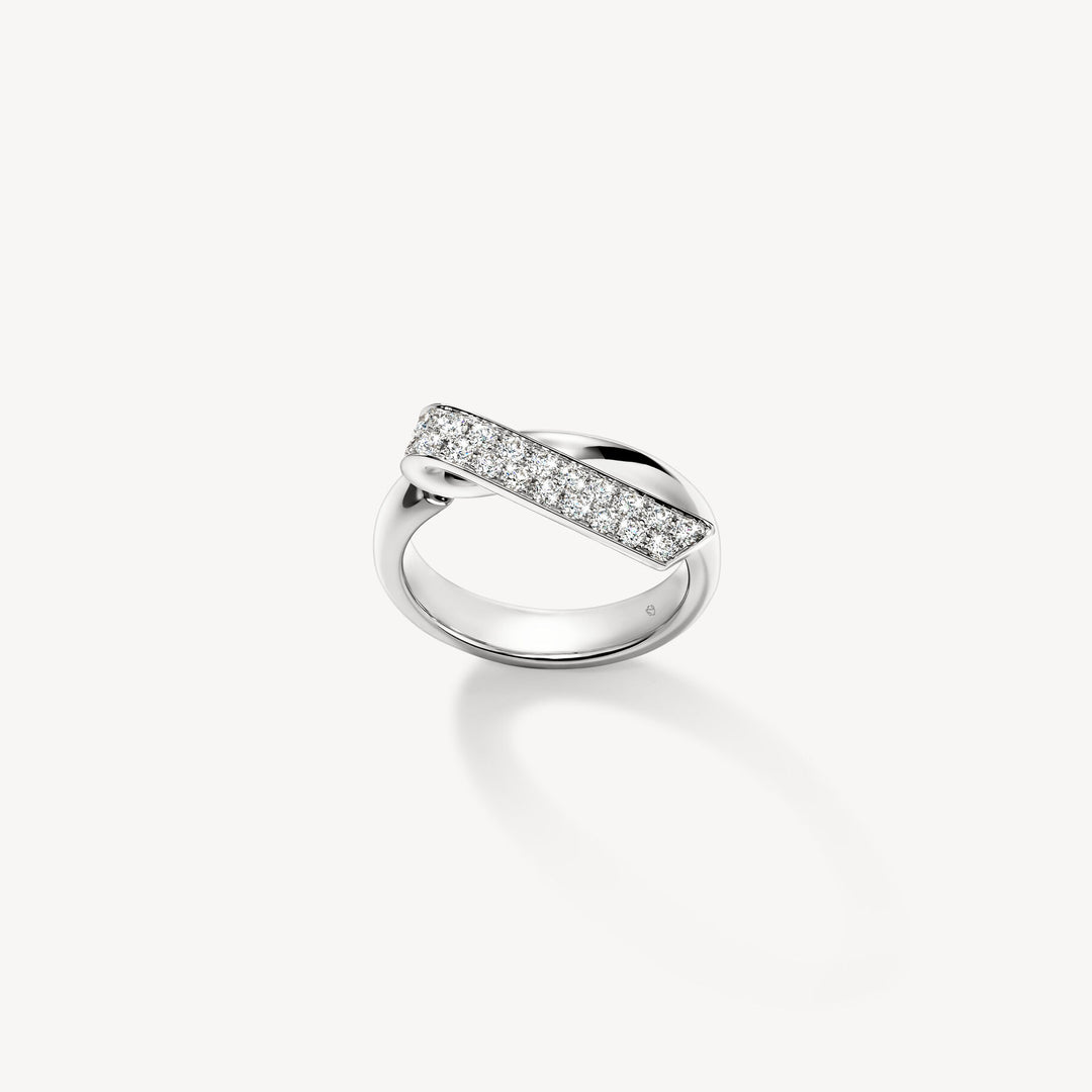 INSIDE/OUT Diamond Flip Ring