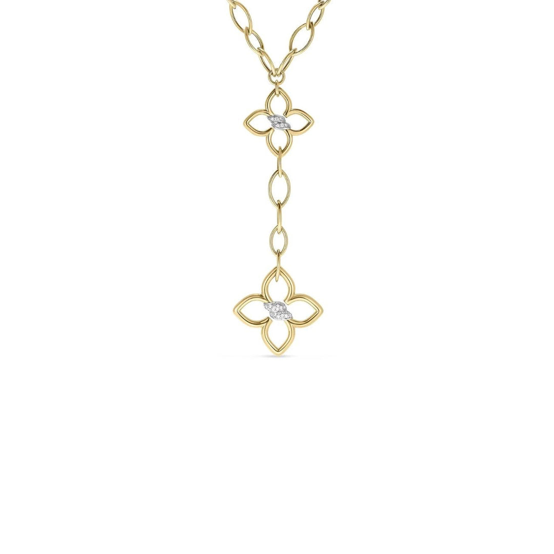 roberto-coin-cialoma-double-diamond-flower-almond-link-dangle-necklace-18k-yellow-gold-white-gold-7773638AJ16X