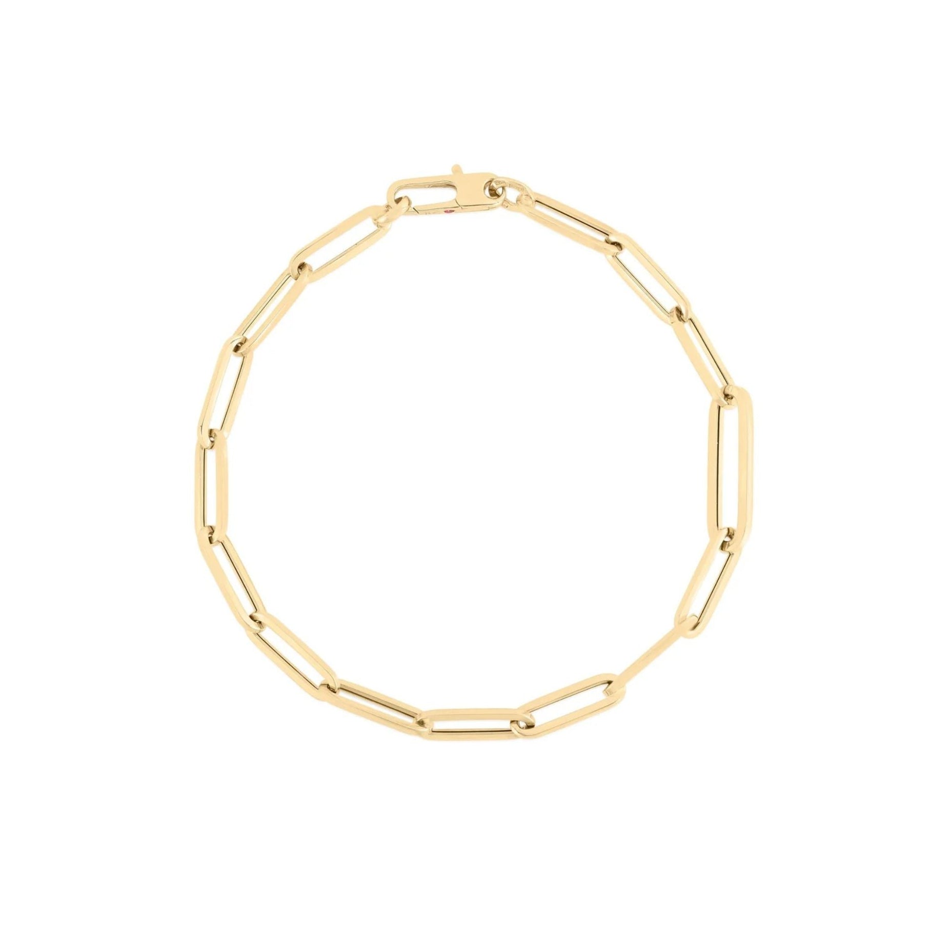 roberto-coin-desginer-gold-alernating-size-paperclip-link-bracelet-18k-yellow-gold-5310135AYLB0