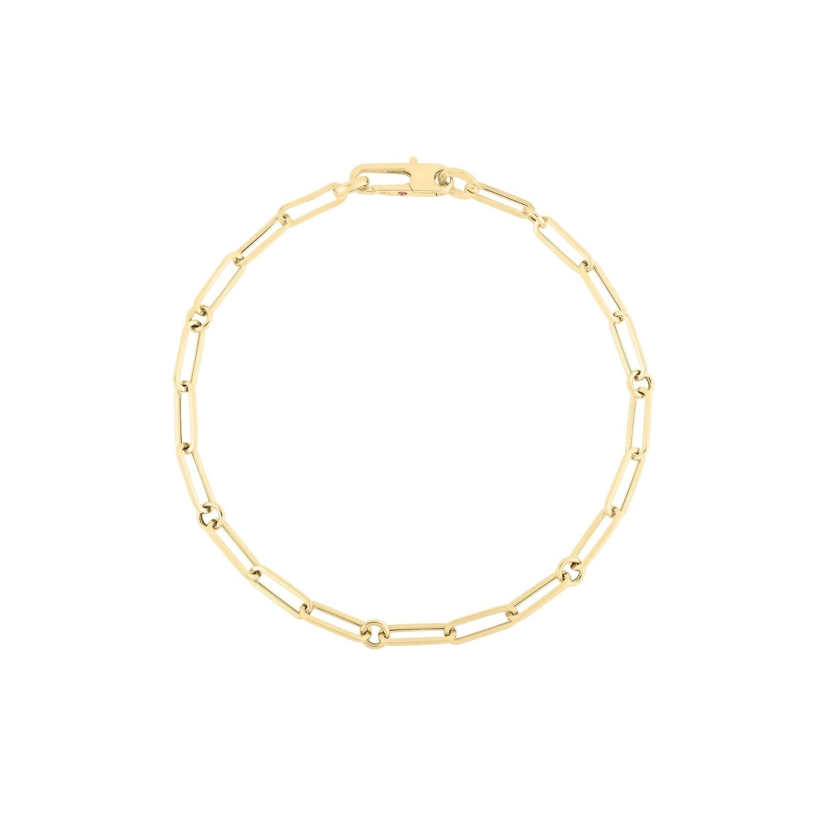roberto-coin-designer-gold-paperclip-and-round-link-bracelet-18k-yellow-gold-5310167AYLB0