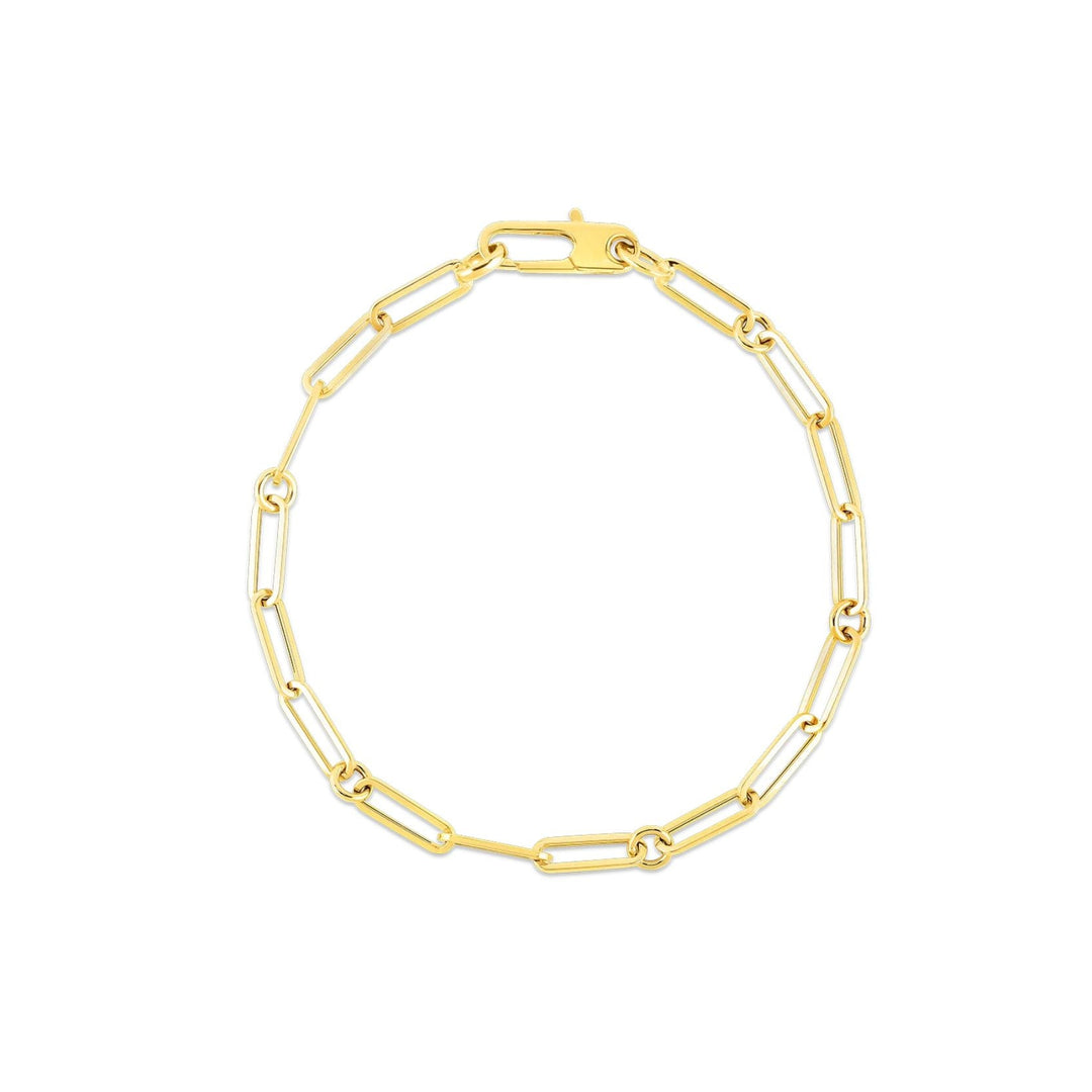roberto-coin-designer-gold-paperclip-and-round-link-long-bracelet-18k-yellow-gold-5310167AYGB0