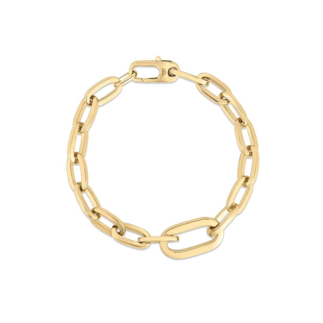 roberto-coin-designer-gold-single-link-large-oro-paperclip-link-bracelet-18k-yellow-gold