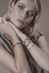 18K Sivigllia Collection Yellow Gold Large Bead Bracelet