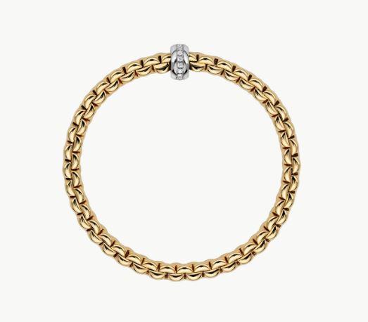 Eka Collection Flex'it Bracelet with .15 Carat Weight Diamonds