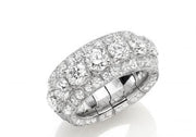 Xpandable Collection Full Eternity Round Diamond Band