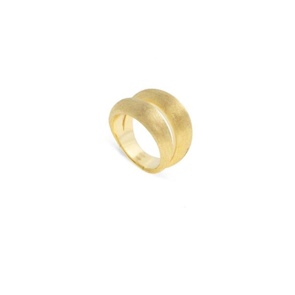 18K Lucia Collection Yellow Gold Double Dome Ring