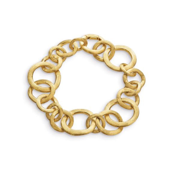 18K Jaipur Link Collection Yellow Gold Small Gauge Bracelet