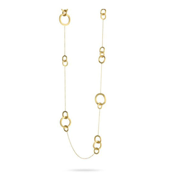 18K Jaipur Link Collection Yellow Gold Long Necklace