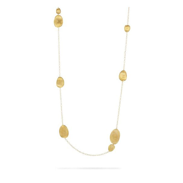 18K Lunaria Collection Yellow Gold Long Necklace