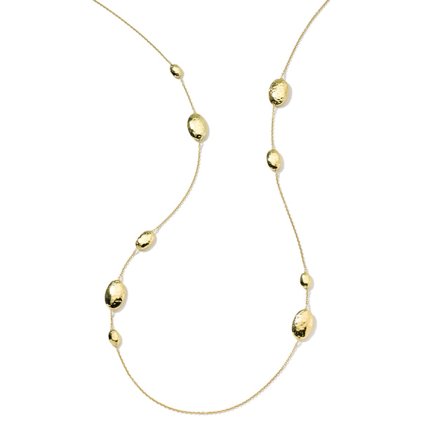 18K Classico Oval Station Necklace 36"