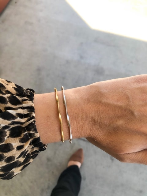 18K Marrakech Collection Yellow Gold Stackable Bangle