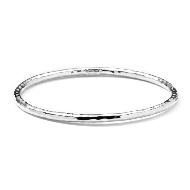 Sterling Silver Classico Hammered Bangle
