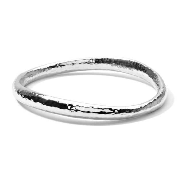 Sterling Silver Classico Sculpted Bangle