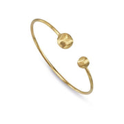18K Africa Collection Yellow Gold Hugging Bangle