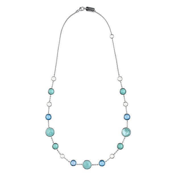 Sterling Silver Lollipop® Lollitini Short Necklace in Waterfall 16-18"