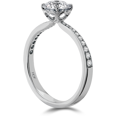HOF Signature Engagement Ring-Diamond Band