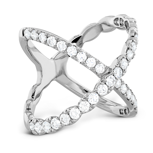 Lorelei Diamond Criss Cross Ring 1.0ctw