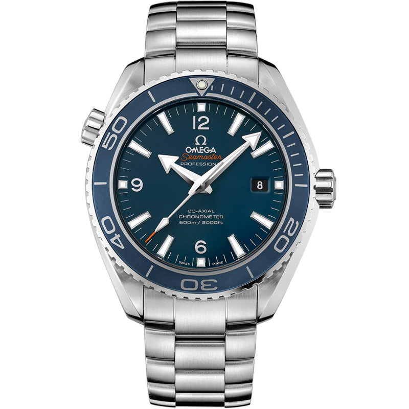 Omega Seamaster Planet Ocean 600M 45.5 mm titanium on titanium Creations Fine Jewelers